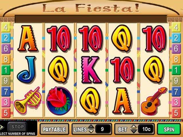 Norske spilleautomater La Fiesta, Cryptologic SS - Himmelspill