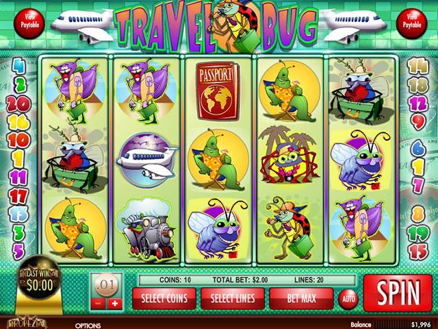 Norske Spilleautomater Travel Bug Rival   SS  - Himmelspill