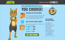 Jefe kasino gjennomgang skjermbilde på  norskcasino1.com 2