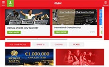 OlyBet kasino gjennomgang skjermbilde på  norskcasino1.com 1