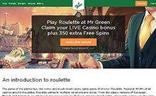 Mr Green kasino gjennomgang skjermbilde på  norskcasino1.com 4