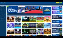 Coral kasino gjennomgang skjermbilde på  norskcasino1.com 1