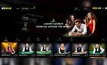 GoWild kasino gjennomgang skjermbilde på  norskcasino1.com 2