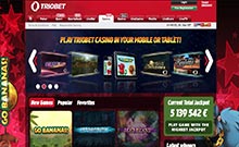 Triobet kasino gjennomgang skjermbilde på  norskcasino1.com 1