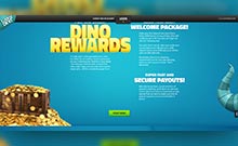 LuckyDino kasino gjennomgang skjermbilde på  norskcasino1.com 2
