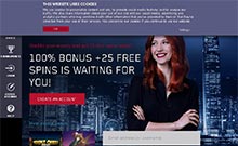 Maria kasino gjennomgang skjermbilde på  norskcasino1.com 1