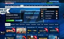 Betfred kasino gjennomgang skjermbilde på  norskcasino1.com 2