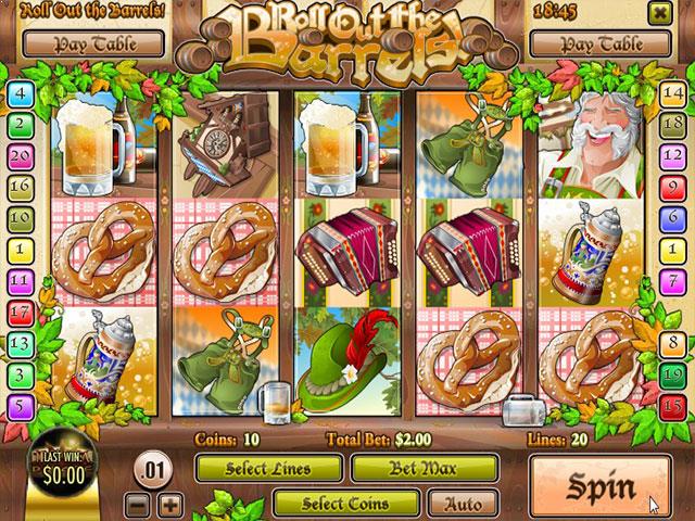 Norske Spilleautomater Roll out the Barrels Rival   SS  - Himmelspill