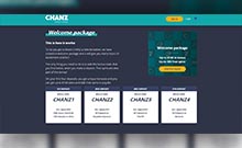 Chanz kasino gjennomgang skjermbilde på  norskcasino1.com 3