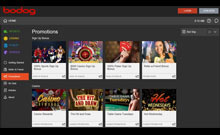 Bodog kasino gjennomgang skjermbilde på  norskcasino1.com 4