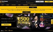 Star Games kasino gjennomgang skjermbilde på  norskcasino1.com 3