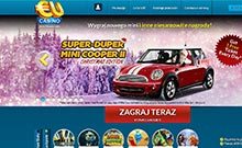 EUCasino kasino gjennomgang skjermbilde på  norskcasino1.com 1