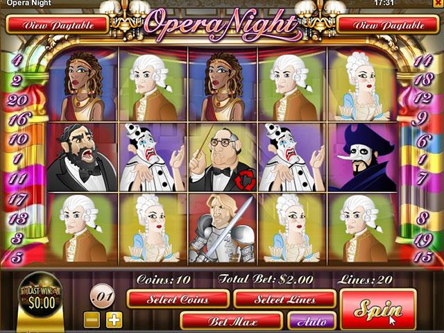 Norske Spilleautomater   Opera NightRival   SS  - Himmelspill