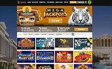 Caesars kasino gjennomgang skjermbilde på  norskcasino1.com 1