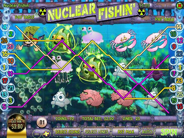 Norske Spilleautomater   Nuclear Fishin'Rival   SS  - Himmelspill