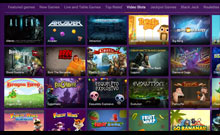 Garbo kasino gjennomgang skjermbilde på  norskcasino1.com 2