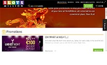 SlotsMillion kasino gjennomgang skjermbilde på  norskcasino1.com 3