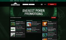 Everest Poker kasino gjennomgang skjermbilde på  norskcasino1.com 2