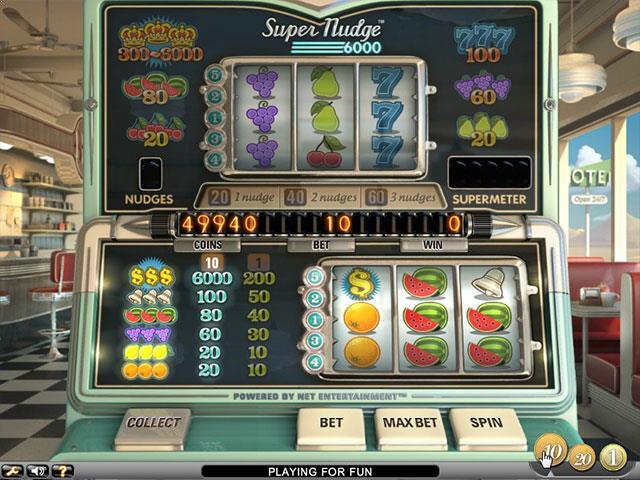 Norske SpilleautomaterSuper Nudge 6000Rival  SS  - Himmelspill