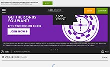 Gala kasino gjennomgang skjermbilde på  norskcasino1.com 3