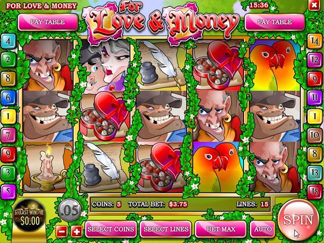 Norske Spilleautomater   Love and Money Rival   SS  - Himmelspill