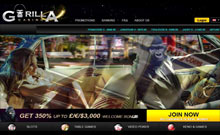 Gorilla kasino gjennomgang skjermbilde på  norskcasino1.com 4