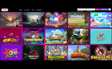 AmorBingo kasino gjennomgang skjermbilde på  norskcasino1.com 3