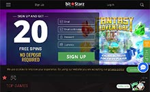 BitStarz kasino gjennomgang skjermbilde på  norskcasino1.com 1