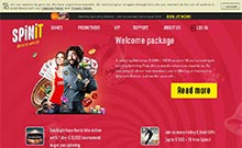 Spinit kasino gjennomgang skjermbilde på  norskcasino1.com 2