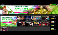 Luck kasino gjennomgang skjermbilde på  norskcasino1.com 3