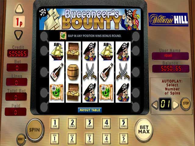 Norske spilleautomater Buccaneer's Bounty, Cryptologic SS - Himmelspill