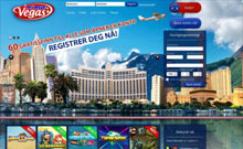 NorgeVegas kasino gjennomgang skjermbilde på  norskcasino1.com 1