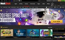 NetBet kasino gjennomgang skjermbilde på  norskcasino1.com 2