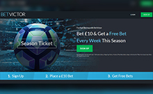 BetVictor kasino gjennomgang skjermbilde på  norskcasino1.com 2