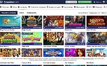 CasinoEuro kasino gjennomgang skjermbilde på  norskcasino1.com 2
