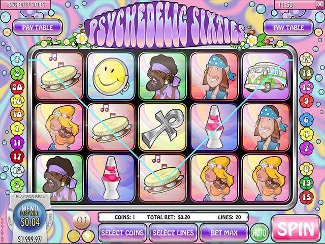 Norske Spilleautomater Psychedelic Sixties, Rival SS - Himmelspill