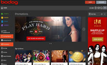 Bodog kasino gjennomgang skjermbilde på  norskcasino1.com 3