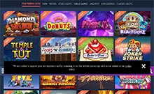 Betspin kasino gjennomgang skjermbilde på  norskcasino1.com 1