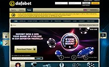 Dafabet kasino gjennomgang skjermbilde på  norskcasino1.com 3