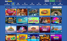 Euro Casino kasino gjennomgang skjermbilde på  norskcasino1.com 2