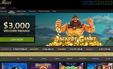 Tropez kasino gjennomgang skjermbilde på  norskcasino1.com 2