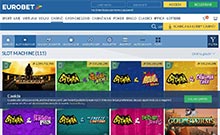 Eurobet kasino gjennomgang skjermbilde på  norskcasino1.com 3