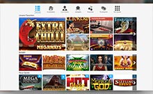 Wunderino kasino gjennomgang skjermbilde på  norskcasino1.com 2