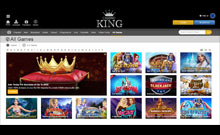 King kasino gjennomgang skjermbilde på  norskcasino1.com 3