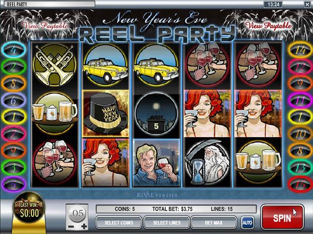 Norske Spilleautomater Reel Party Rival   SS  - Himmelspill