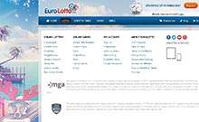 EuroLotto kasino gjennomgang skjermbilde på  norskcasino1.com 1