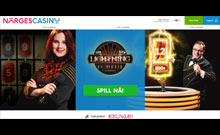 NorgesCasino kasino gjennomgang skjermbilde på  norskcasino1.com 1