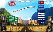 NorgeVegas kasino gjennomgang skjermbilde på  norskcasino1.com 2