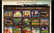 Captain Jack kasino gjennomgang skjermbilde på  norskcasino1.com 1