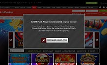 Ladbrokes kasino gjennomgang skjermbilde på  norskcasino1.com 4